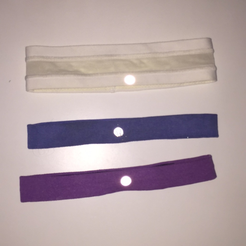 3 Lululemon headbands
